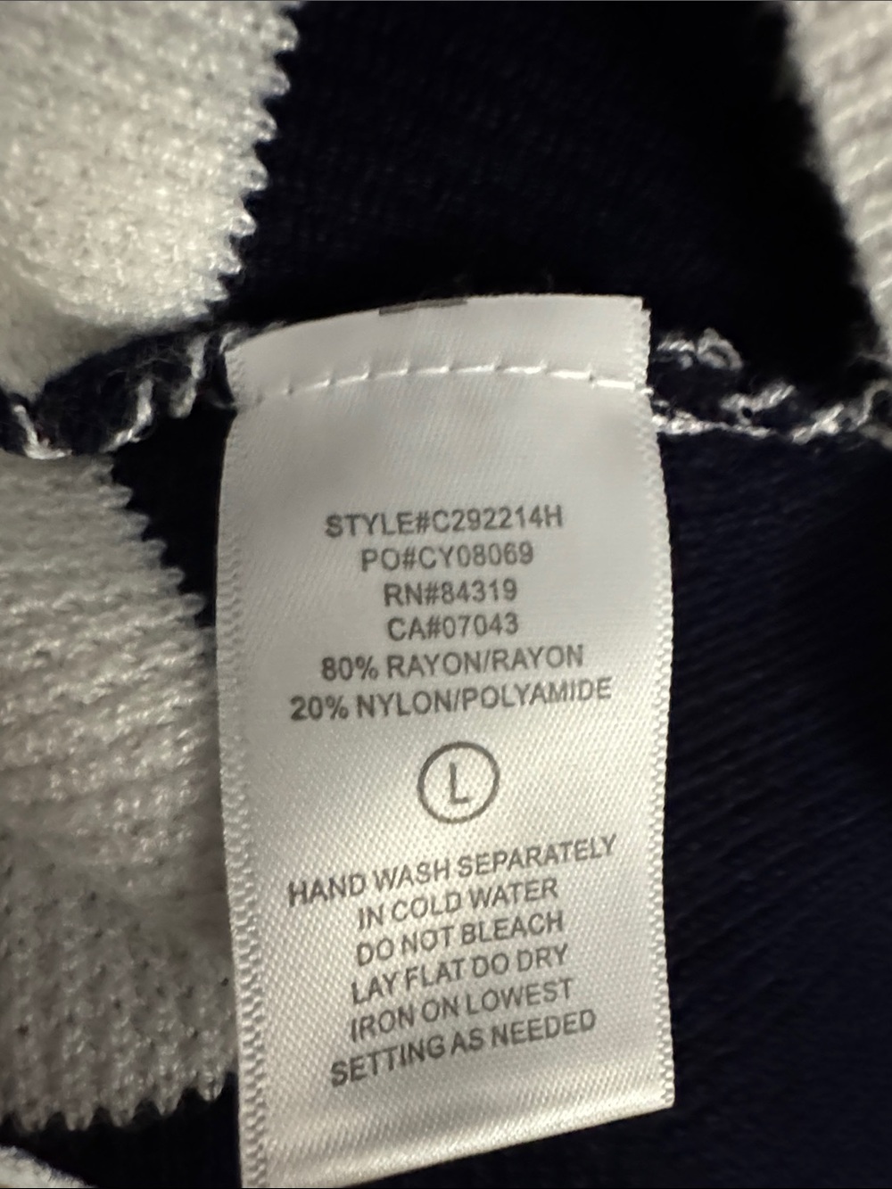 Cyrus Black and White Wide-Stripe Knit Boatneck Top - Picture 3 of 3